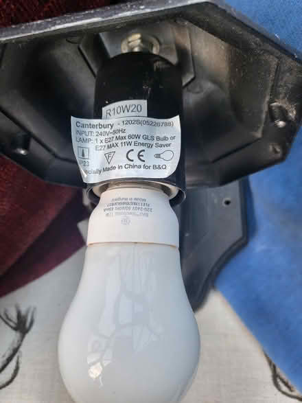 Photo of free Wall lamp (Whittingham, PR3) #1