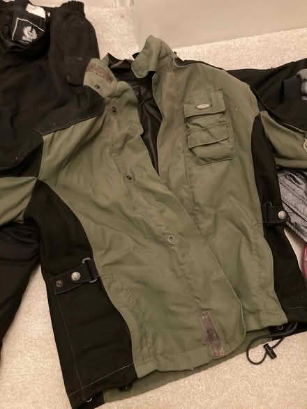 Photo of free Mtorcycling jacket and trousers (Oliver’s Battery, Winchester) #2