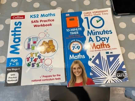 Photo of free Two unmarked maths practice books (Hampstead, mw3) #1