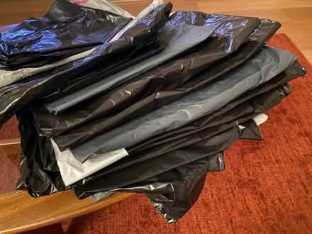Photo of free Approx 25 strong plastic bags (Malvern Wells WR14) #1