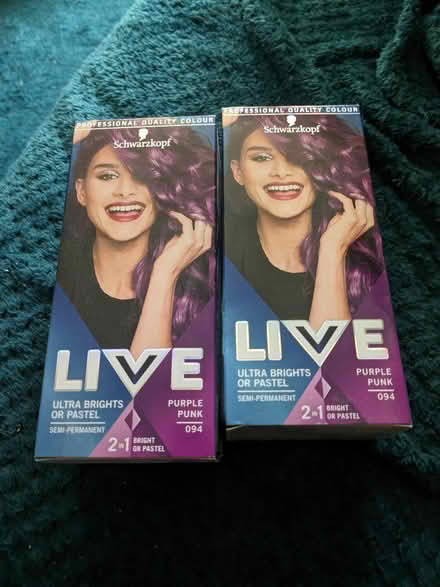 Photo of free Purple semi-permanent hairdye (Halton LS15) #1