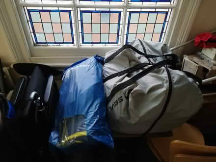 Photo of free 2 inflatable kayaks with paddle (Isleworth TW7) #4
