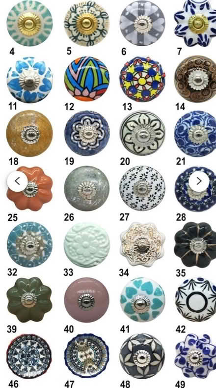 Photo of Ceramic knobs (Madison Valley) #1