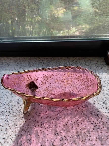 Photo of free small cranberry dish (Near Maclay School) #1