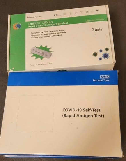 Photo of free 4 boxes COVID tests (Peckham) #1