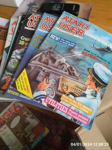 Photo of free Atari User Magazines 1988/89/95 (Whyke, Chichester) #2