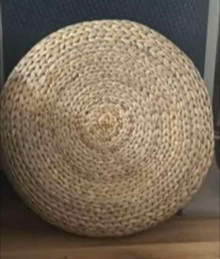 Photo of free Ikea rattan footstool (Heath End WS3) #1