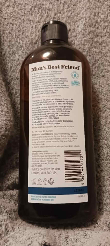 Photo of free Bulldog Body Wash (Mid-Town Toronto.) #2