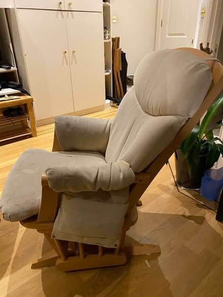 Photo of free Rocking chair with sliding stool (Earls Court SW5) #4
