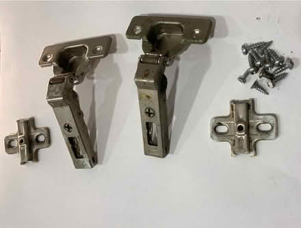 Photo of free 2 x Cabinet Door Hinges (Westdene BN1) #1