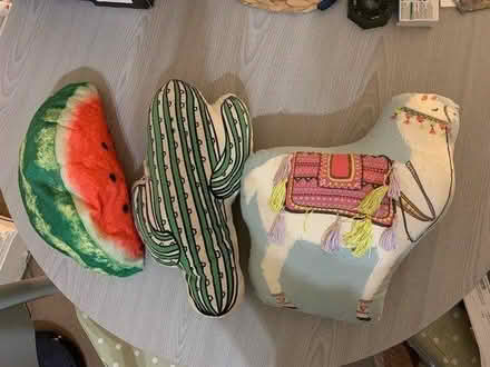 Photo of free 3 cartoon cushions (Bellevue EH7) #1