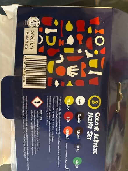 Photo of free Modelling clay and paints (SE24 Herne Hill) #2