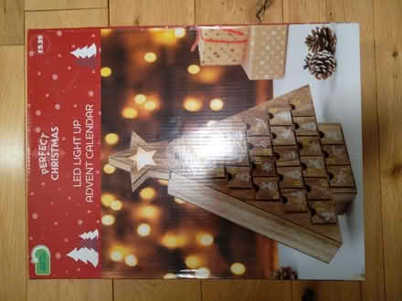 Photo of free Wooden advent calendar (Kirknewton EH27) #2
