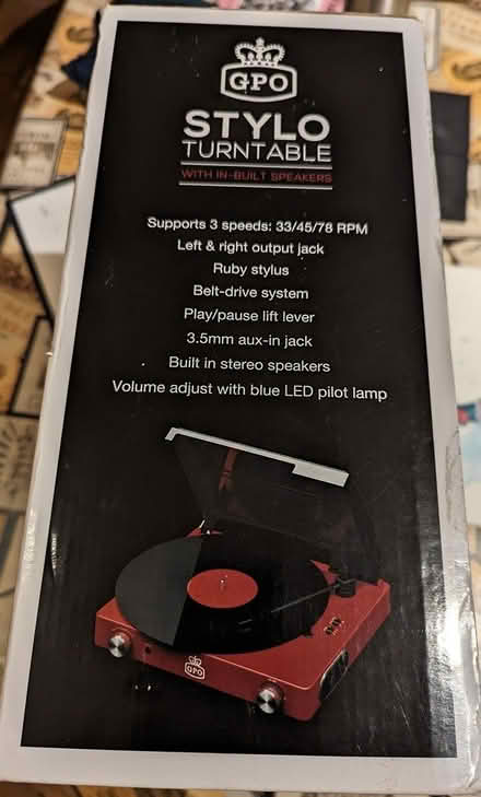Photo of free GPO vinyl turntable (Chesterfield S41) #2