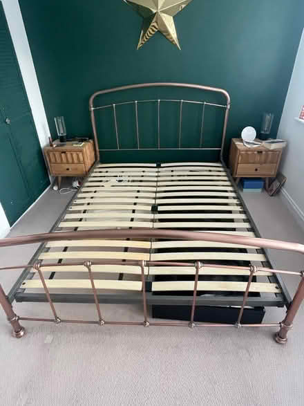 Photo of free King size bed frame (Bexley DA5) #2