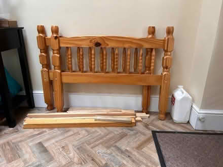Photo of free Pine single bed (Frenchwood PR1) #1