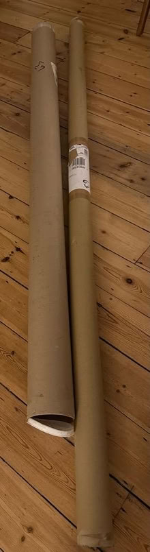 Photo of free 2 x very long cardboard tubes (Leytonstone E11) #1