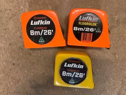 Photo of free 8m tape measures (Marrickville) #1