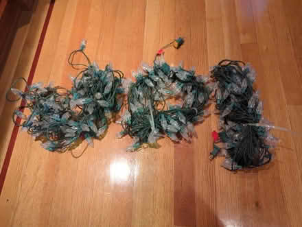 Photo of free Xmas lights three strings (Burlingame Easton Addition) #1