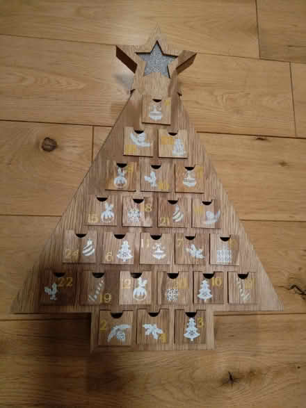 Photo of free Wooden advent calendar (Kirknewton EH27) #1