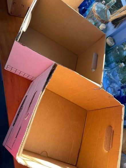Photo of free Two banker’s boxes (Hale/Llagas in Morgan Hill) #1