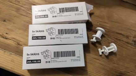 Photo of free IKEA Skadis Pegboard Knobs (x 14) (Portchester PO16) #1