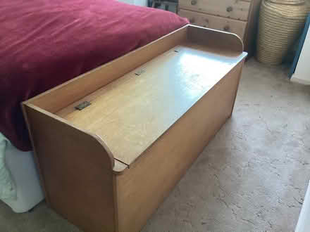 Photo of free Large wooden storage box (CF14 Whitchurch) #1