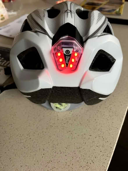 Photo of free Nearly new grey lidl cycle helmet with light (Torbrex FK7) #4