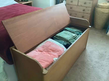 Photo of free Large wooden storage box (CF14 Whitchurch) #2