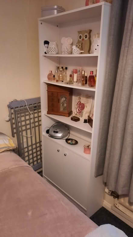 Photo of free White shelving unit (Escomb, Bishop Auckland) #2