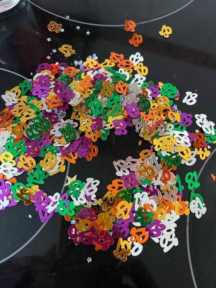 Photo of free 18 number confetti (Abingdon) #1