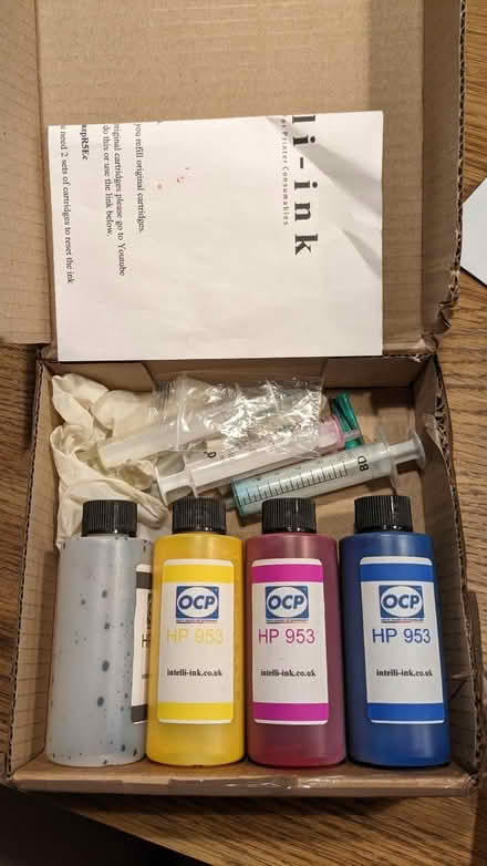 Photo of free HP 953 inkjet refill ink (Bath & North East Somerset) #1