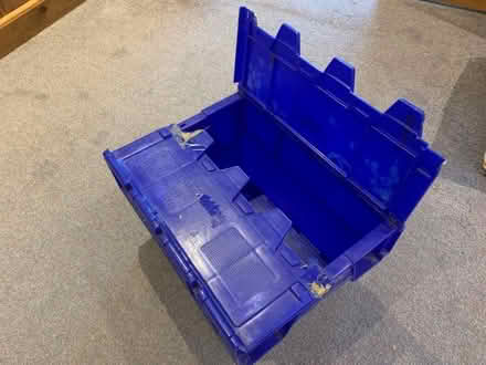 Photo of free Plastic storage box (Downley HP13) #2