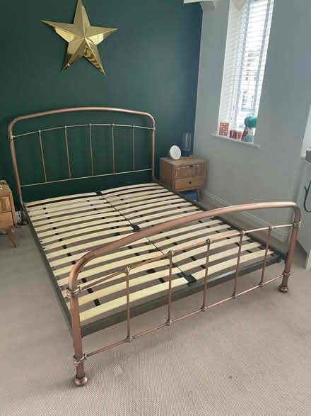 Photo of free King size bed frame (Bexley DA5) #1