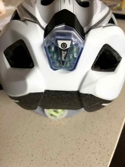 Photo of free Nearly new grey lidl cycle helmet with light (Torbrex FK7) #3