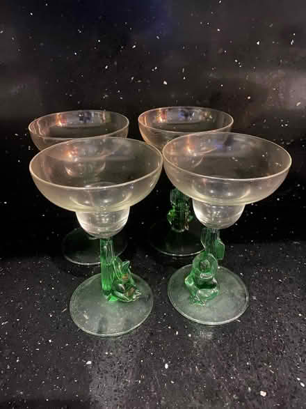 Photo of free Set of 4 Margarita Cocktail Glasses (SK7 Bramhall) #1