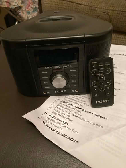 Photo of free Pure radio with remote (Stogursey) #1