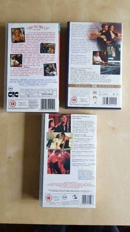 Photo of free Three Vhs Videos (Handforth SK9) #2