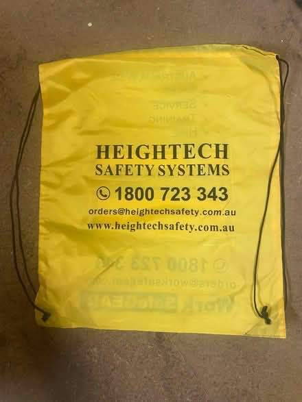 Photo of free Yellow drawstring bag (Marrickville) #1
