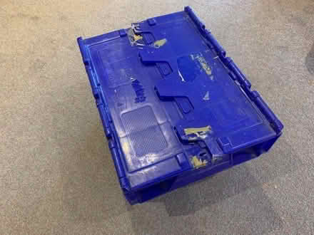 Photo of free Plastic storage box (Downley HP13) #3