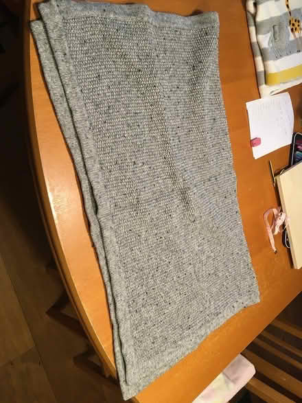Photo of free H&M knitted baby blanket (Longden/Shrewsbury) #1