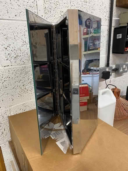 Photo of free Corner bathroom cabinet (Woodford IG8) #2