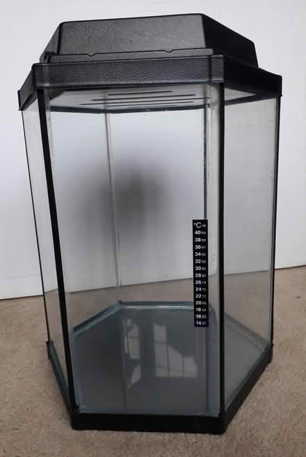 Photo of free Hexagonal Glass Fish Tank/Aquarium (DA5) #2