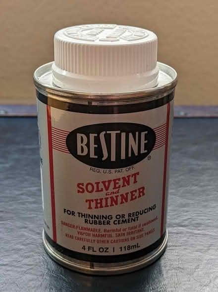 Photo of Bestine Rubber Cement Thinner 4 oz (Capitol Hill) #1