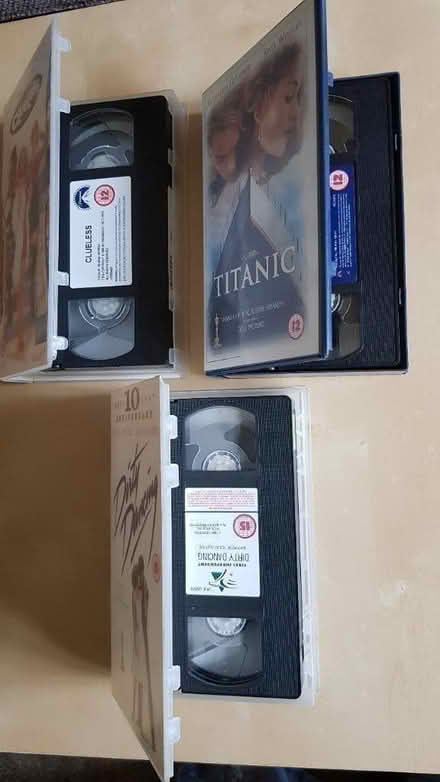 Photo of free Three Vhs Videos (Handforth SK9) #3