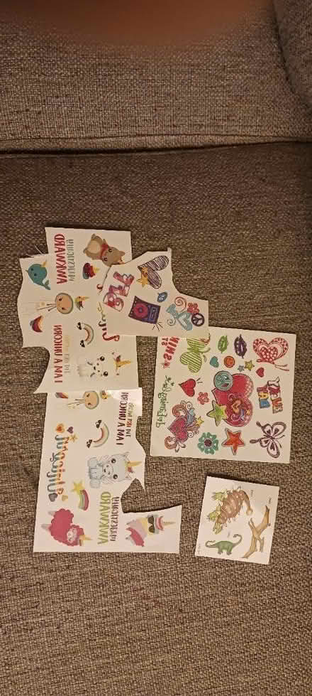 Photo of free Kids Tatoos & Stickers (Mid-Town Toronto.) #1
