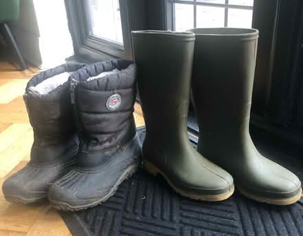 Photo of free 2 pairs of kid wellies 33/34 (Whetstone N20) #1