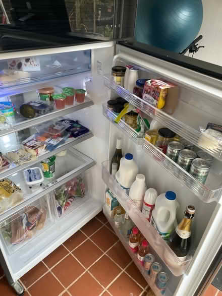 Photo of free Sharp American style fridge freezer (Baldock SG7) #2