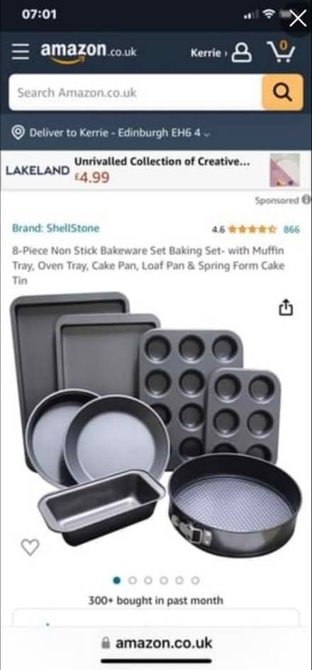 Photo of Baking tray (Lochend EH7) #1