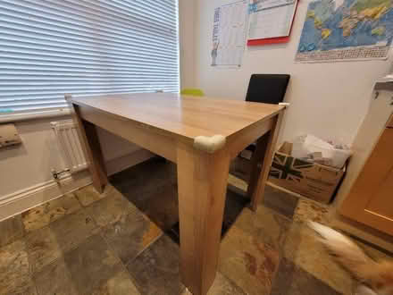 Photo of free Argos Home Miami Oak Effect Dining Table (The Nurserylands TW12) #1